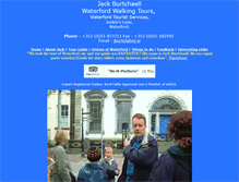 Tablet Screenshot of jackswalkingtours.com